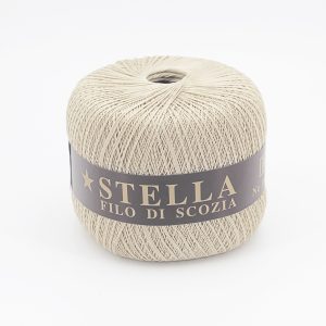 Silke by Arvier Cotone Filo di scozia stella colore 39 Ecru’ misura 8/3 grammi 100 Pz. 10