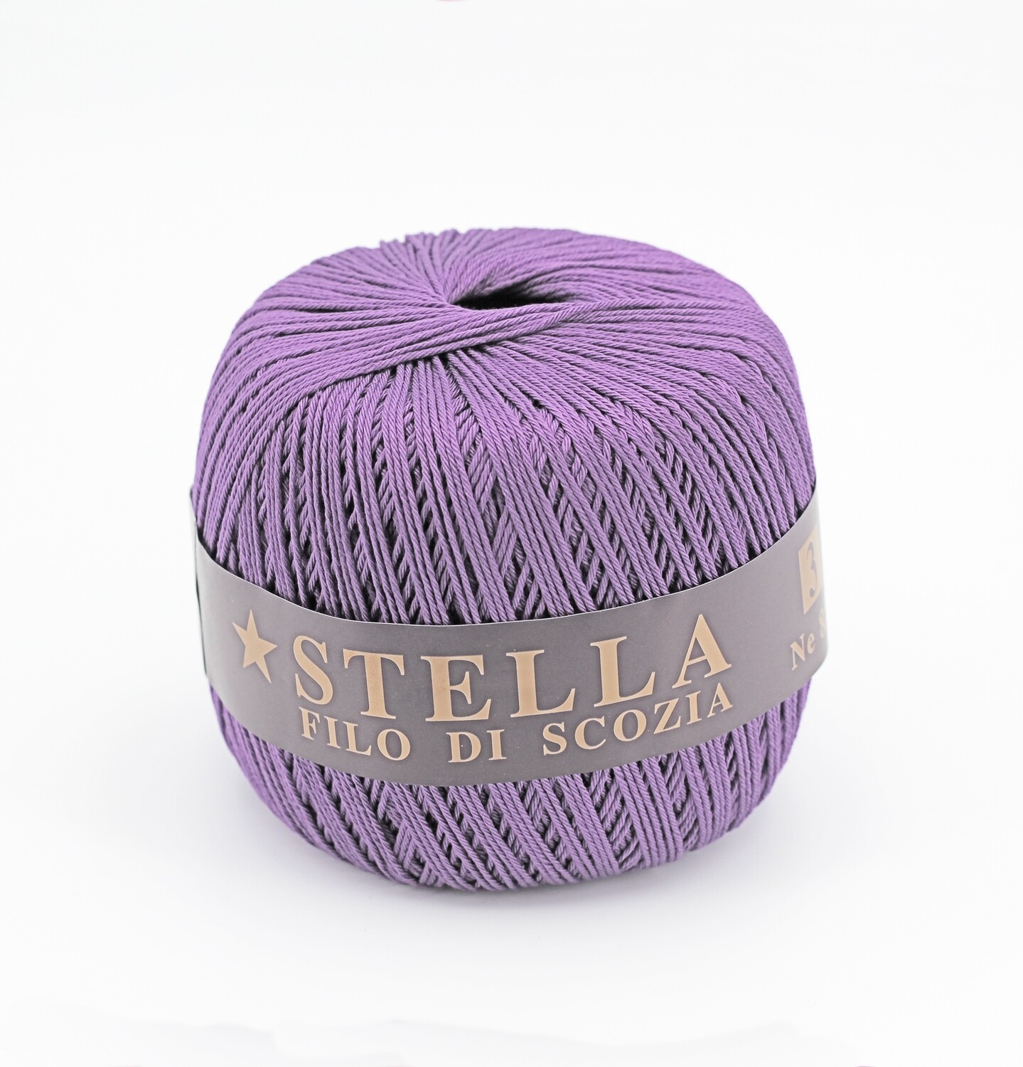 Silke by Arvier Cotone Filo di scozia stella colore 50 Viola misura 8/3 grammi 100 Pz. 10 - immagine 2