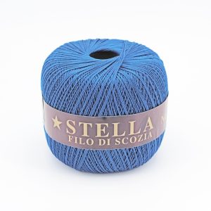 Silke by Arvier Cotone Filo di scozia stella colore 77 Bluette misura 8/5 grammi 100 Pz. 10