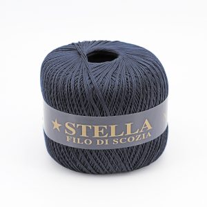 Silke by Arvier Cotone Filo di scozia stella colore 19 Blu misura 8/5 grammi 100 Pz. 10
