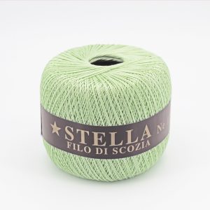 Silke by Arvier Cotone Filo di scozia stella colore 576 Verde mela misura 8/5 grammi 100 Pz. 10