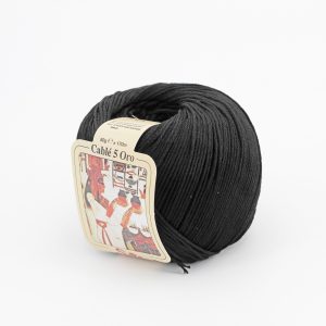 Silke by arvier Filati Cotone Cable’ 5 colore 7 nero grammi 50 Pz. 10