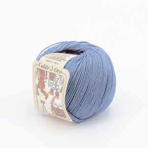 Silke by arvier Filati Cotone Cable’ 5 colore 578 pervinca grammi 50 Pz. 10