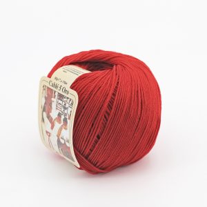 Silke by Filati Cotone Cable’ 5 colore 5 rosso grammi 50 Pz. 10