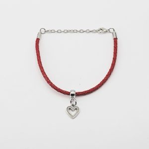 Bracciale con cuore Pz. 12