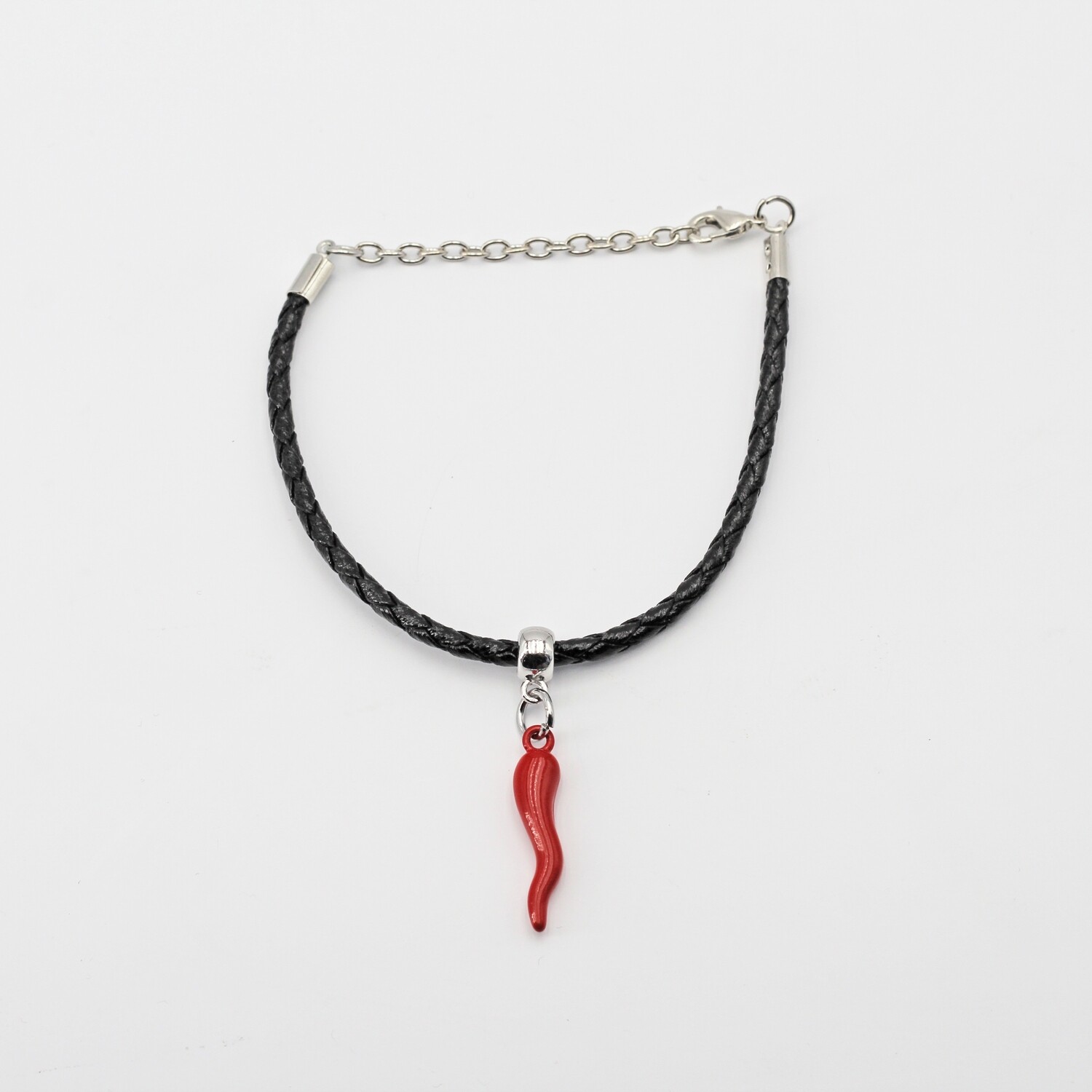 Bracciale con corno portafortuna Pz. 12