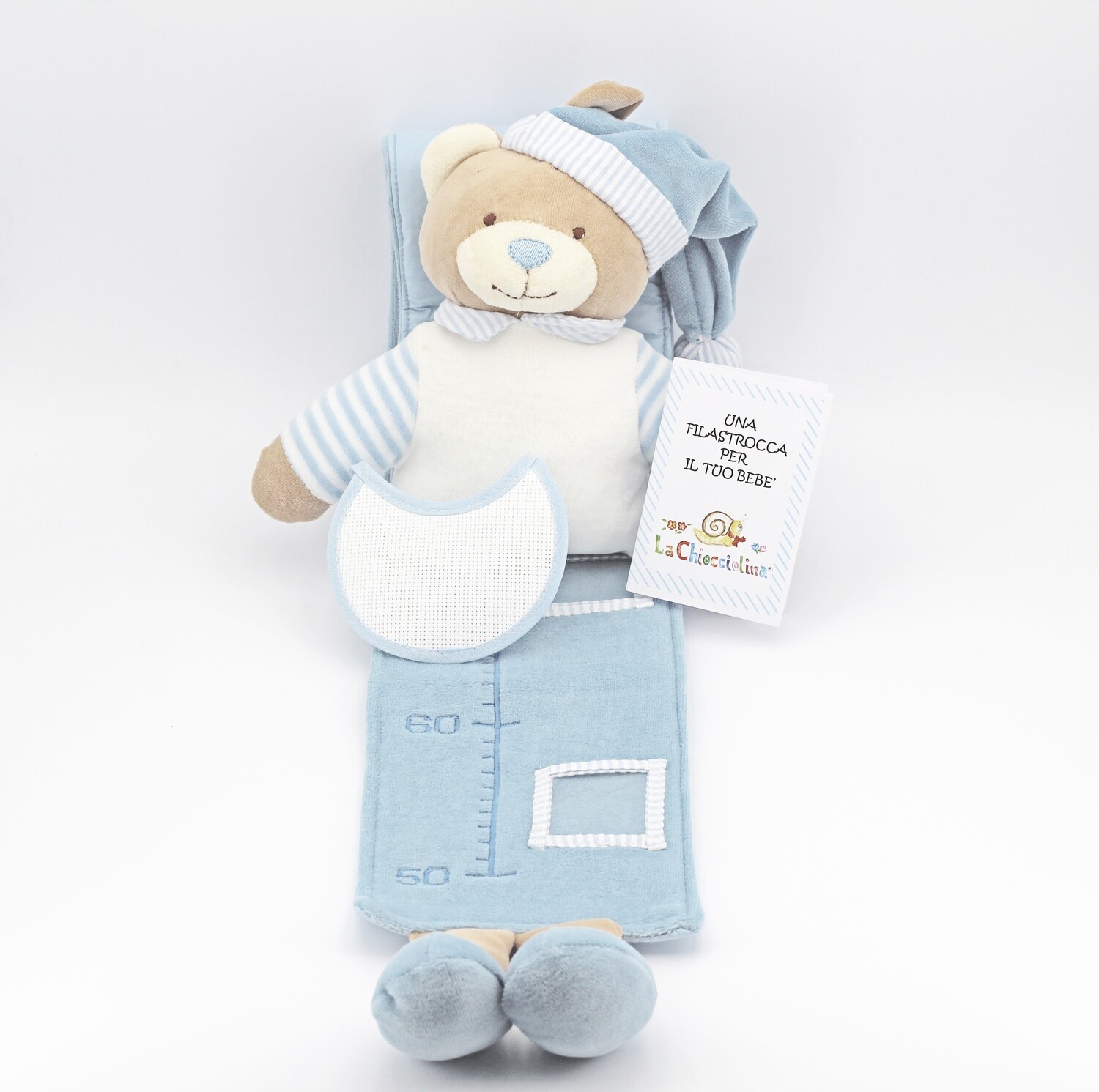 Metro segna altezza celeste con orsetto Pz.1