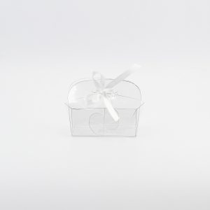 Scatola automontante trasparente con foro Pz.10