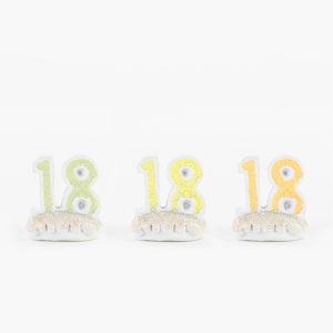 Bomboniera calamita diciottesimo compleanno Pz. 12