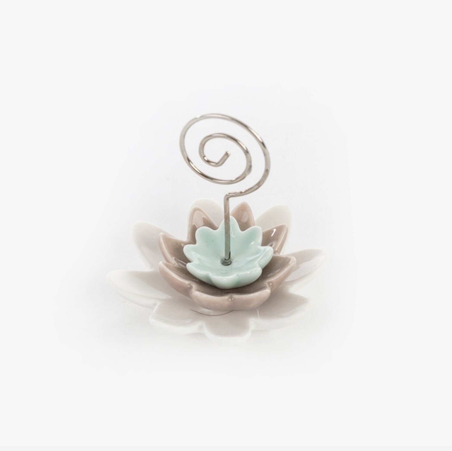 Bomboniera segnaposto fiore tricolore Pz. 4 - immagine 2