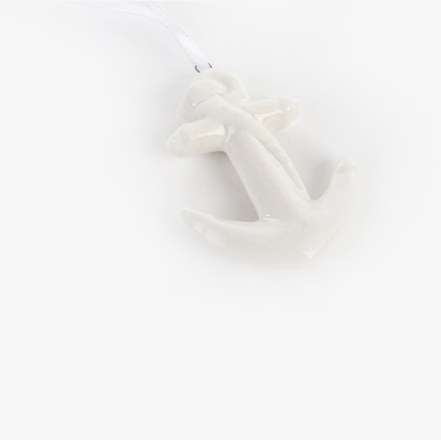 Bomboniera ancora bianca Pz. 12 - immagine 3