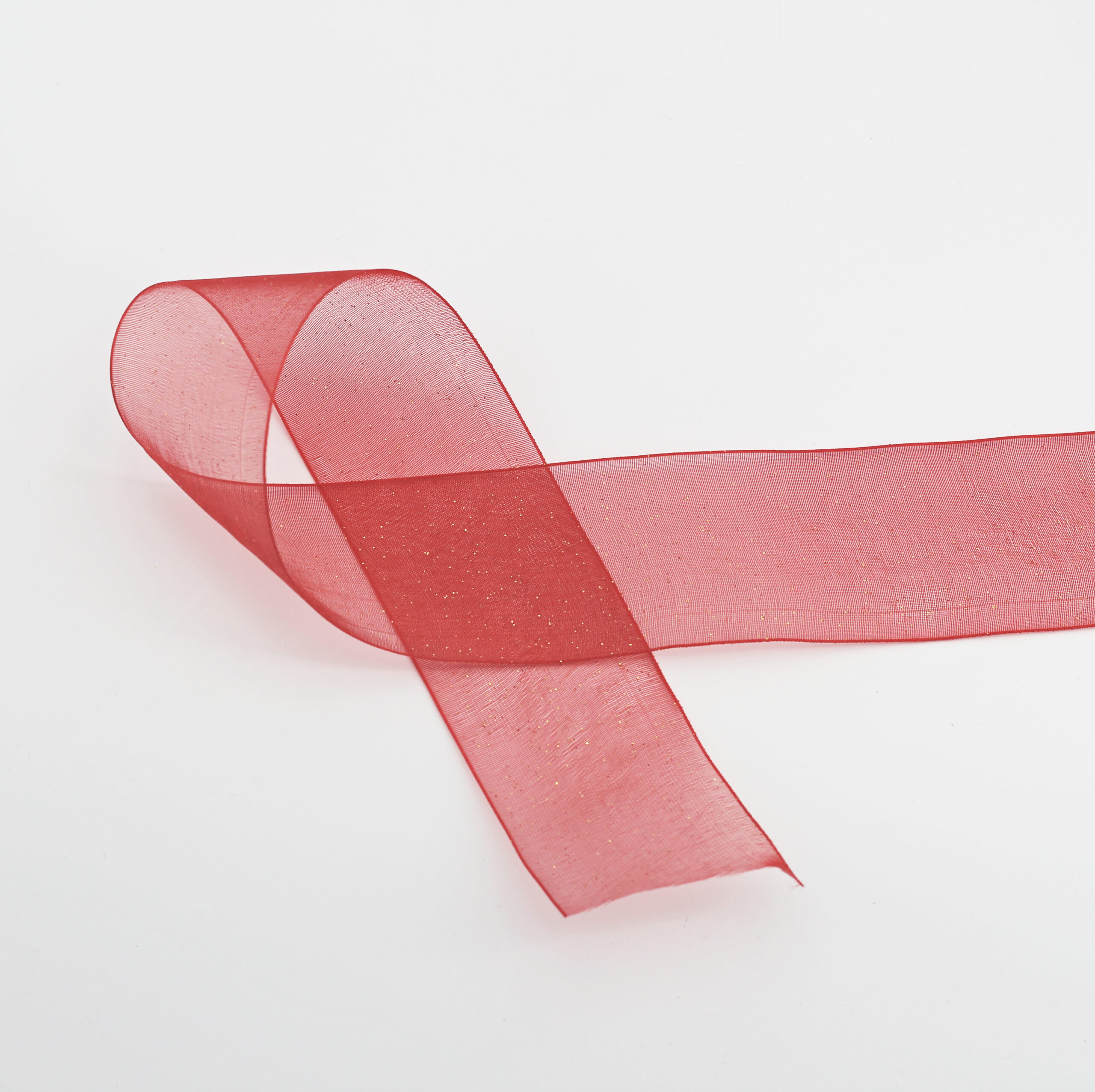 Nastro organza glitterato mm.38 Mt.20 - immagine 3