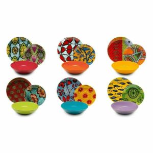 Excelsa Afrika Servizio Piatti Da tavola 18 Pezzi