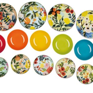 Excelsa Fiori Frida Servizio Piatti Da tavola 18 Pezzi