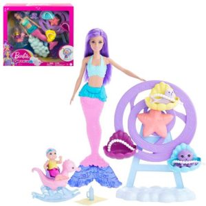 Barbie Dreamtopia Bambola Barbie Sirena Playset – HLC30 – 194735112173