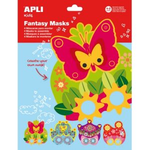 KIT mascherine bimbi da assemblare FANTASY MASK – APPLY KIDS- 8410782137351