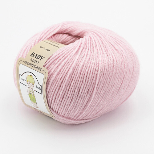 Lana Baby Merino 100% 10 gomitoli per Neonati col. 104 Giallino gr. 50 - immagine 5