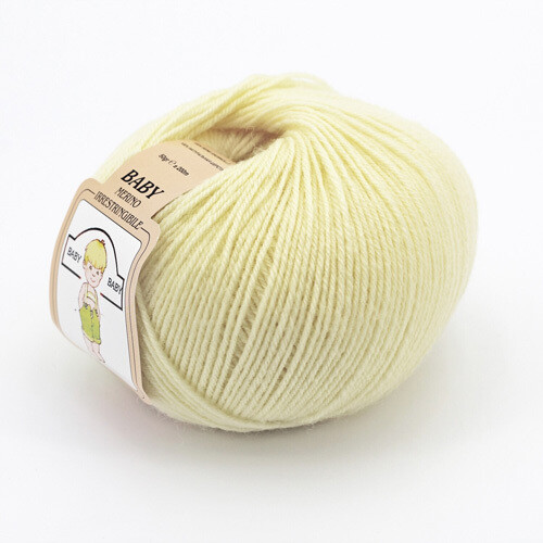 Lana Baby Merino 100% 10 gomitoli per Neonati col. 610 Blu gr. 50 - immagine 8