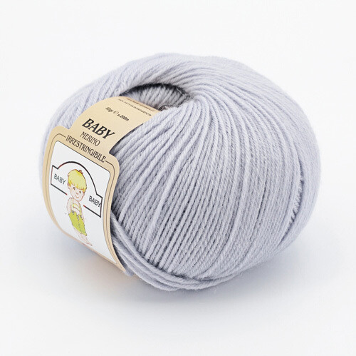 Lana Baby Merino 100% 10 gomitoli per Neonati col. 800 Panna gr. 50 - immagine 8
