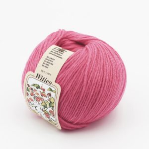 Witico 50% Lana 50% acr. 10 gomitoli colore 362 Fuxia gr. 50