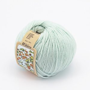 Witico 50% Lana 50% acr. 10 gomitoli colore 103 Verde acqua gr. 50