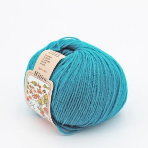 Witico 50% Lana 50% acr. 10 gomitoli colore 814 Turchese gr. 50