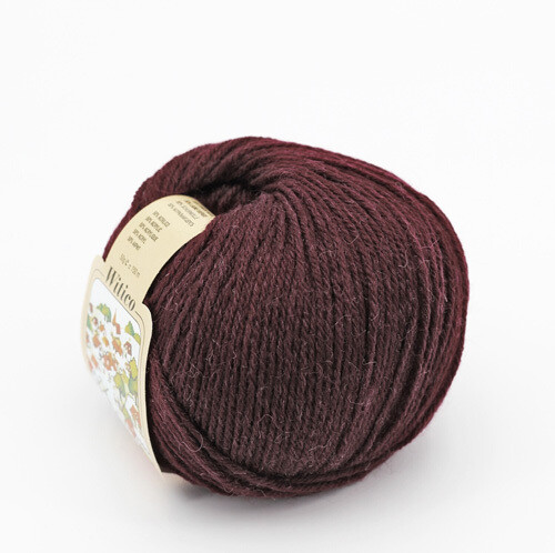 Witico 50% Lana 50% acr. 10 gomitoli colore 036 Bordeaux scuro gr. 50 - immagine 2