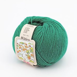 Witico 50% Lana 50% acr. 10 gomitoli colore 243 Verde chiaro gr. 50