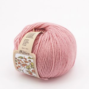 Witico 50% Lana 50% acr. 10 gomitoli colore 9138 Rosa salmone gr. 50