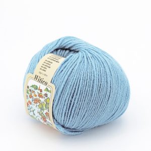 Witico 50% Lana 50% acr. 10 gomitoli colore 202 Celeste scuro gr. 50