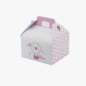 Scatolo Valigetta Ballon Rosa Pz. 10