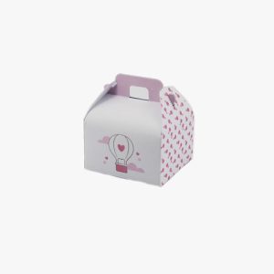 Scatolo Valigetta Piccola Ballon Rosa Pz. 10