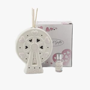 Bomboniera Ruota Panoramica Rosa Con Led Pz. 1