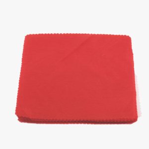 Velo tulle quadrato portaconfetti Rosso Pz. 50