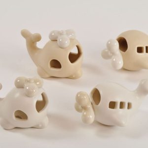 Bomboniera in porcellana aeroplanino Pz. 4