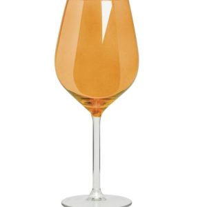 Excelsa Scratch Calice Vino Colore Arancio Set Pz.6