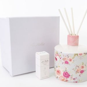 Bomboniera Profumatore decorazione Pink & Roses con astuccio Pz. 1