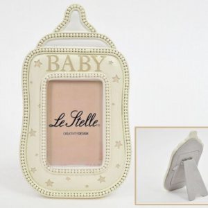 Bomboniera Portafoto Biberon 9 x 16 cm. Pz. 1