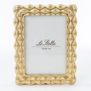 Bomboniera Portafoto Resina oro 1pz