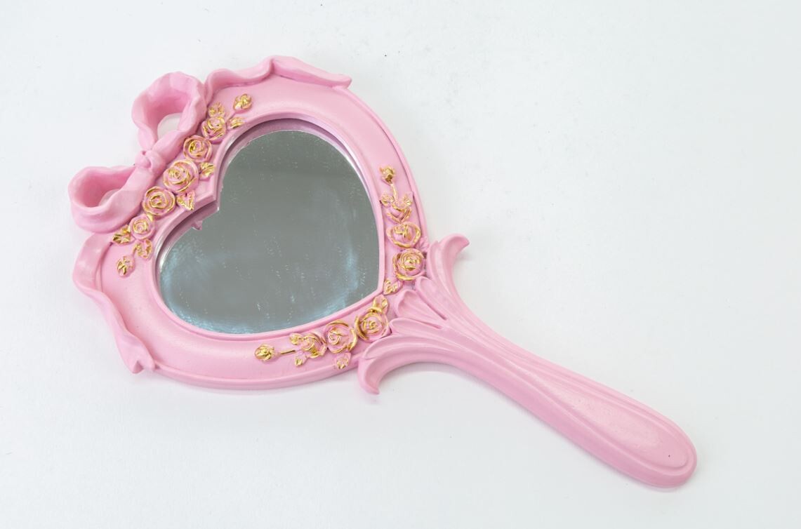 Bomboniera Specchio Resina Cuore Pz. 1 - immagine 2