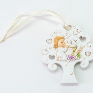 Bomboniera Appendino Calamita Bimba Comunione Resina 12 pz