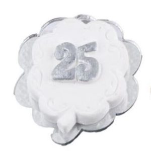 Quadretto 25 gesso/plexiglass 12 pz