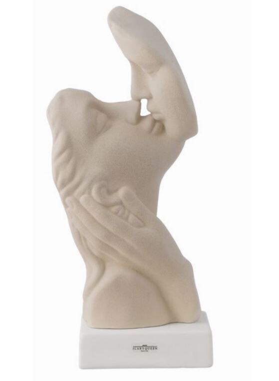 Statua bacio tortora con astuccio rigido Pz. 1 - immagine 2