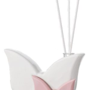 Bomboniera Ilary Queen Profumatore farfalla bianco/rosa Pz. 1