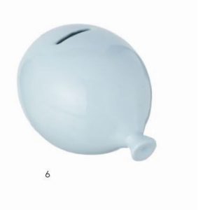 Bomboniera Ilary Queen salvadanaio palloncino Pz. 1