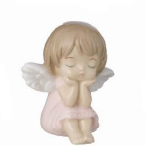 Bomboniera Ilary Queen angelo rosa Pz. 1