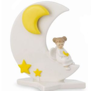 Bomboniera Ilary Queen Carillon Bimba su luna Pz. 1