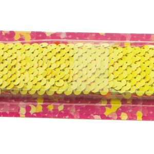 Girabrilla bracciali fluo bracciali con paillettes GIALLO ARANCIO- 02560 – 8056779025609