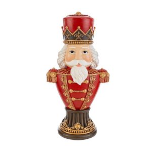 SCHIACCIANOCI NATALIZIO RESINA 16x10xh.30 cm.