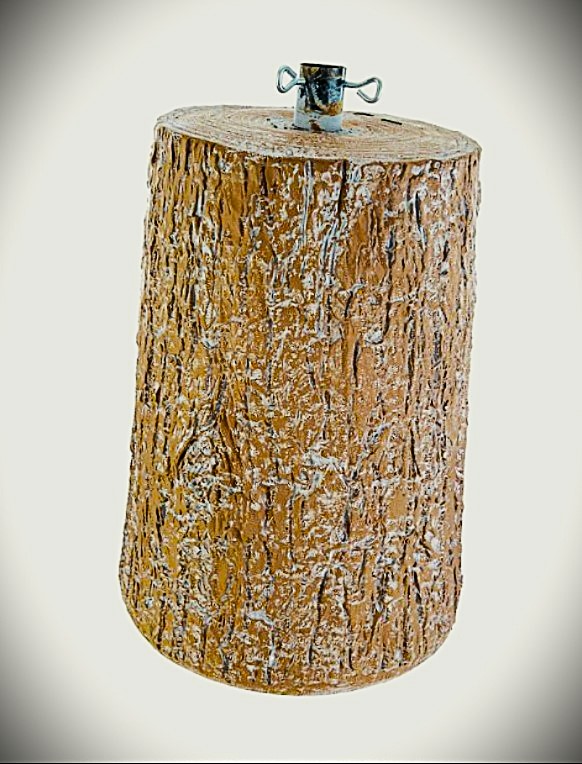 Base Tronco Albero di Natale cm. 28x34xh.45 diam. foro 38 mm.